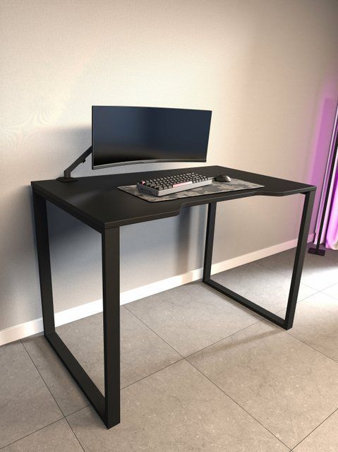Геймерський стіл N GAMING M 100&times;60 см &mdash; Чорний NA93 фото
