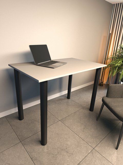 Компьютерный стол LITE 100&times;60 см &mdash; Белый NA72 фото