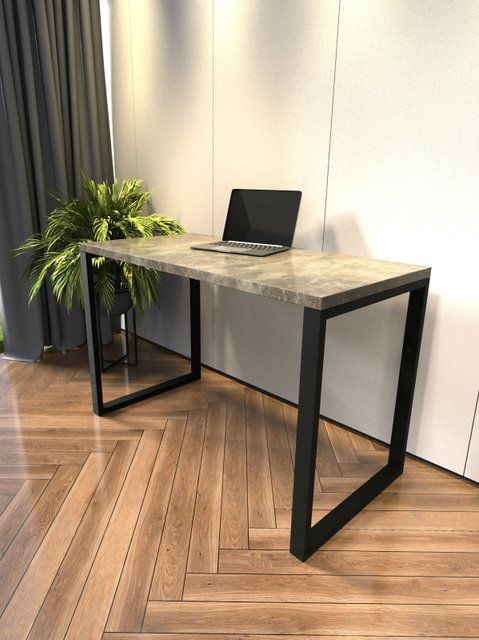 Комп'ютерний стіл MARE 120&times;60 см &mdash; Бетон NA33 фото
