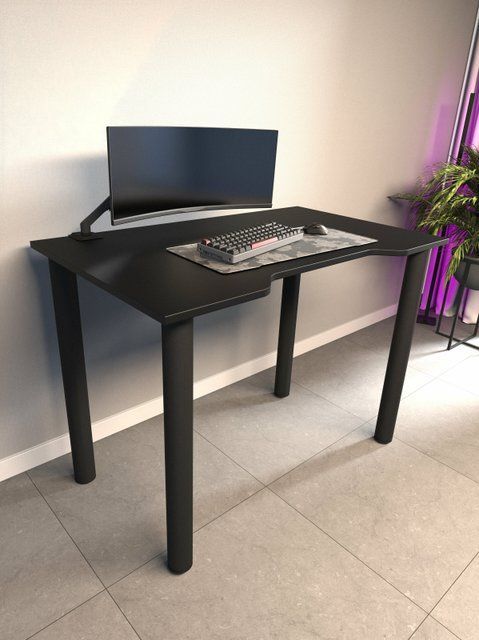 Геймерський стіл X GAMING 100&times;60 см &mdash; Чорний NA76 фото